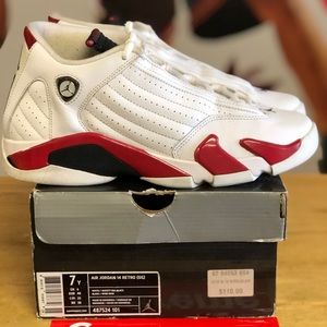 Air Jordan 14 Candy Cane Sz 7y GS